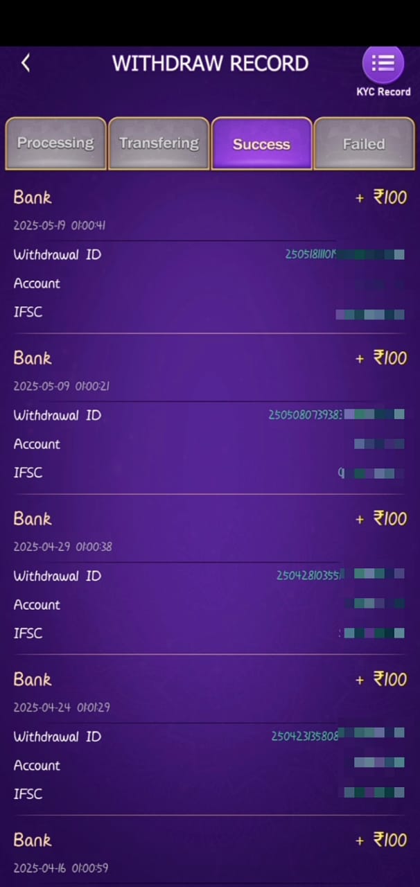 Payment Proof